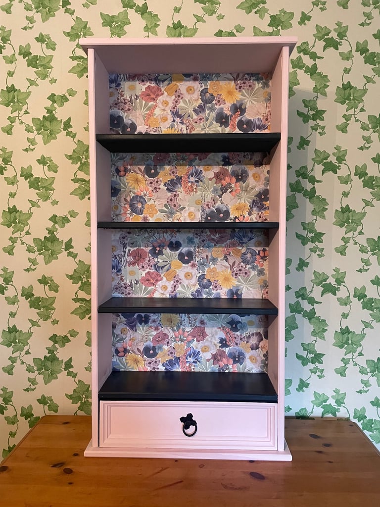 image for Upcycled bookshelf or display carbonate 