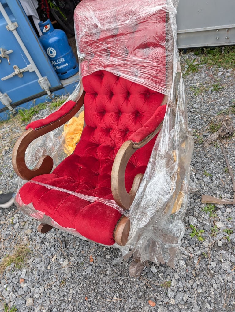 image for Old 1970s rocking chair