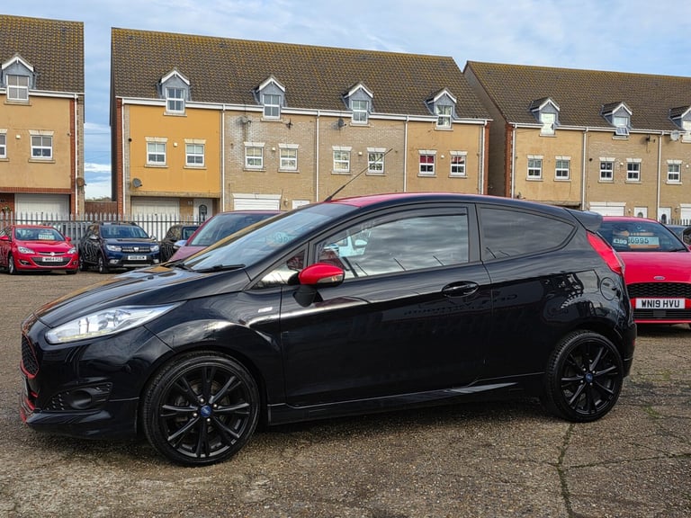 2017 Ford Fiesta 1.0 EcoBoost 140 ST-Line Black 3dr HATCHBACK Petrol Manual