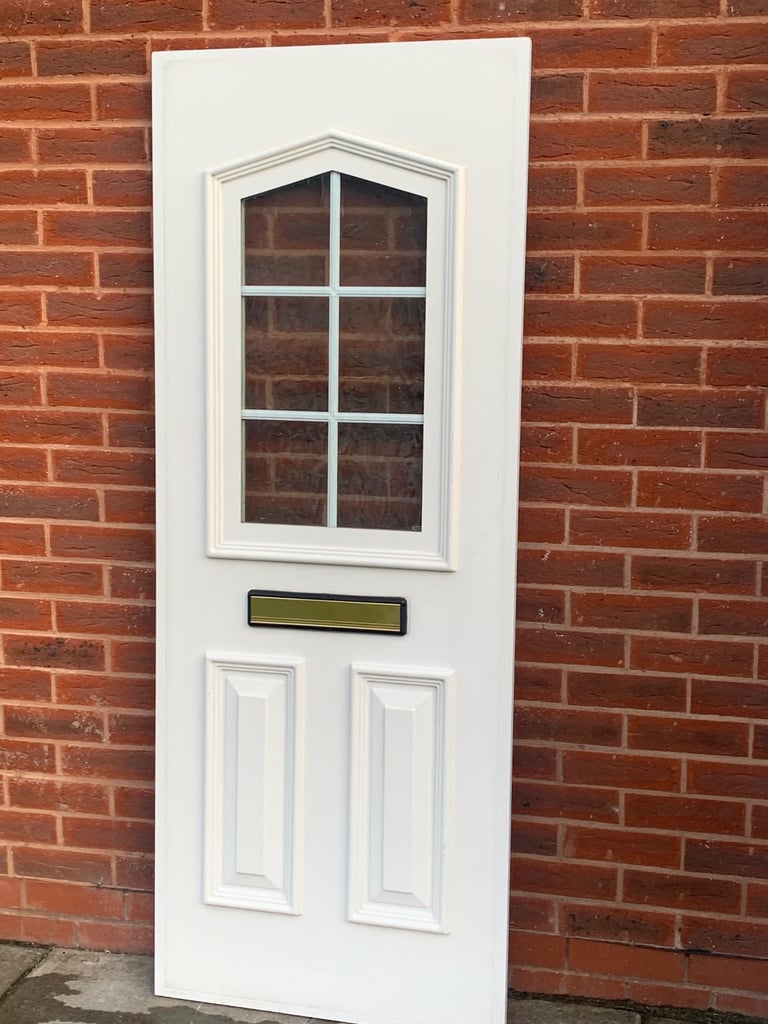 UPVC DOUBLE GLAZED DOOR PANEL IN FILL CARD 682mm WIDE 1762mm HIGH CAN DELIVER