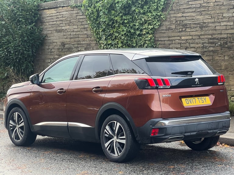 2017 Peugeot 3008 1.6 BlueHDi 120 GT Line 5dr HATCHBACK Diesel Manual
