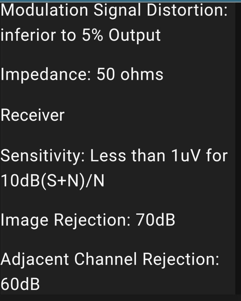 C.B. TRANSCEIVER RADIO