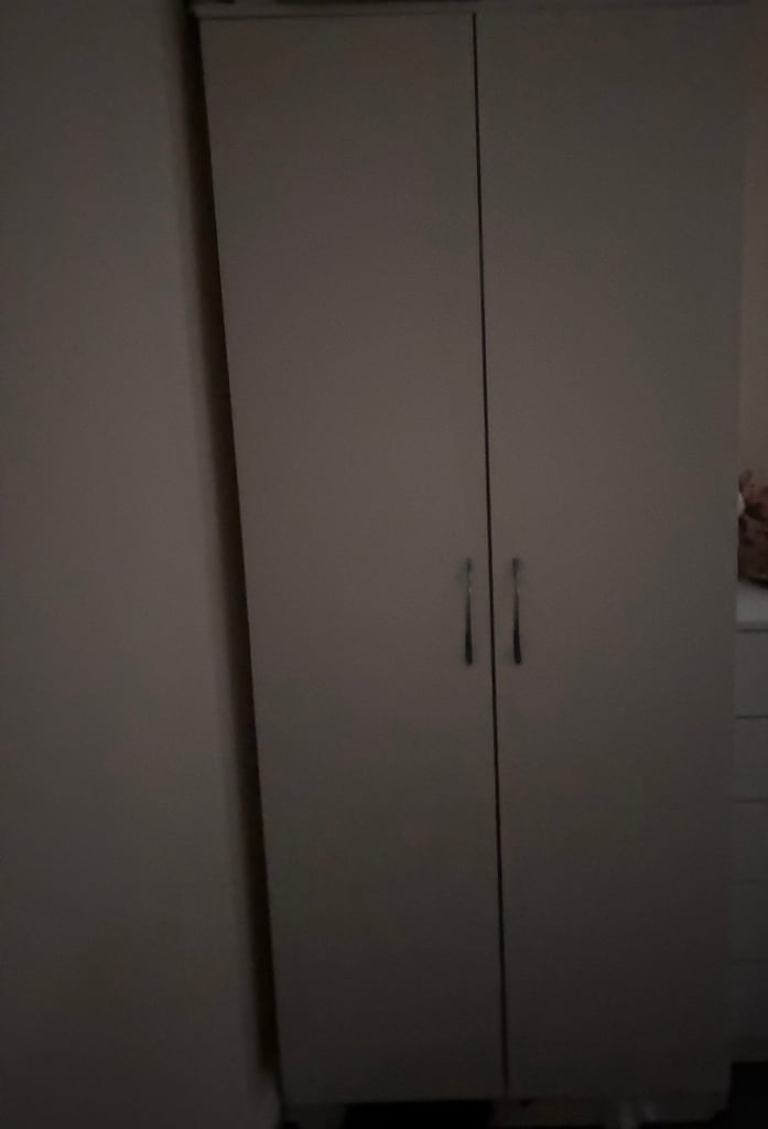 image for Two door wardrobe with mirror and non mirror available! 