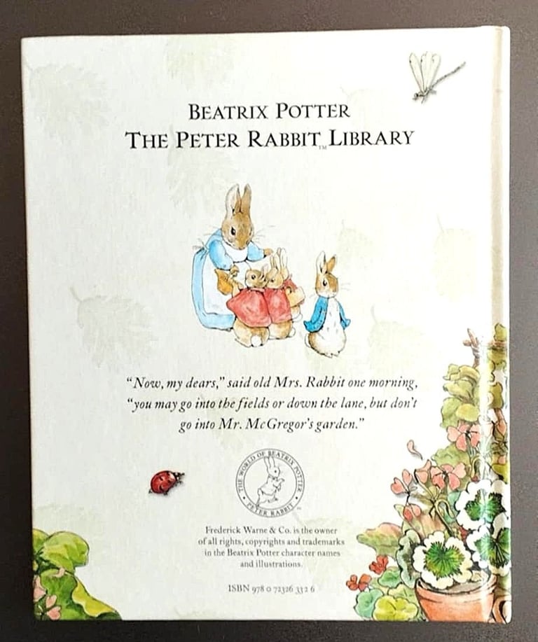 The Tale of Peter Rabbit - Beatrix Potter - book and toy - children's aged 3-5