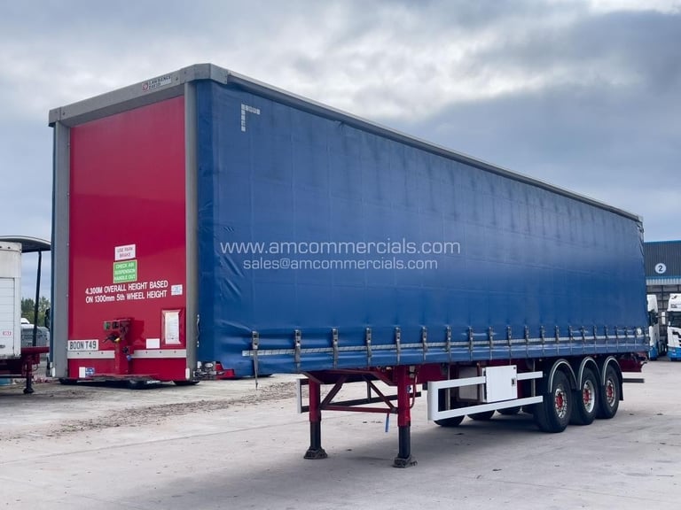 LAWRENCE DAVID 4300MM CURTAINSIDE TRAILER 