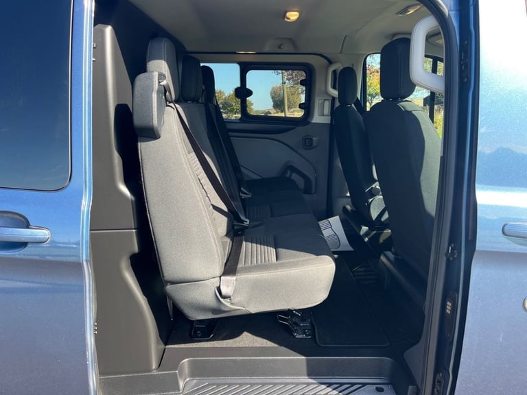 2019 69 FORD TRANSIT CUSTOM 2.0 320 ECOBLUE LIMITED AUTO CREW VAN DOUBLE CAB 5DR