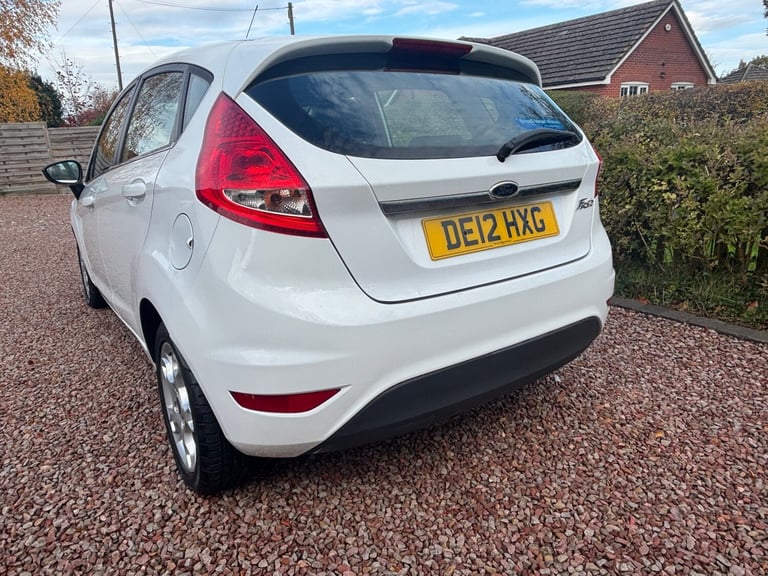 2012 Ford Fiesta 1.4 TDCi [70] Zetec 5dr HATCHBACK Diesel Manual