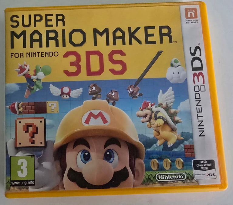 image for Super mario maker 3ds