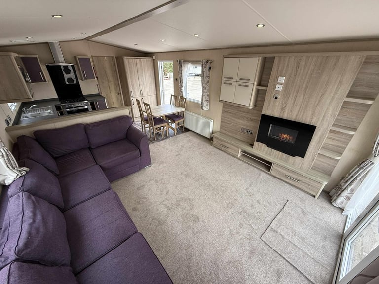 2 Bed Static Caravan - DG, CH, French Doors, Ensuite - Offsite Sale for Own Land