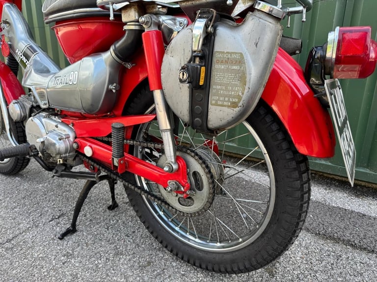 Honda CT90 Trail 1971 Red US Import in 2019 Runs and Rides Nice Original Bike 