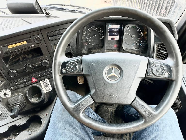 2016 MERCEDES AROCS TWIN TARMAC HOTBOX ECON WASTE BIN SELF LOADER 26 TON EURO-6 