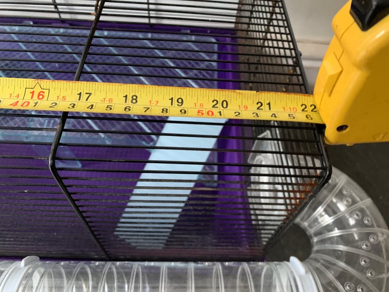Mouse/hamster/rodent cage including accessories
