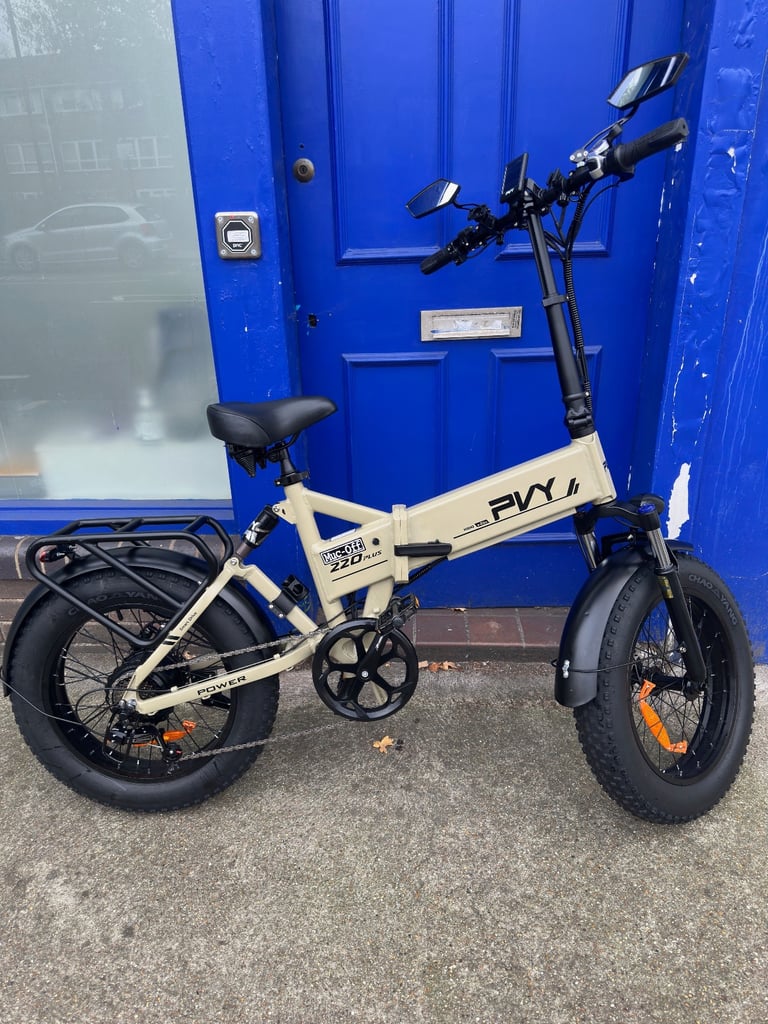 1000w folding e-bike almost brand new !