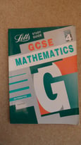 Pair of LETTS GCSE Stage 4 and 'A' Level Mathematics Study Books