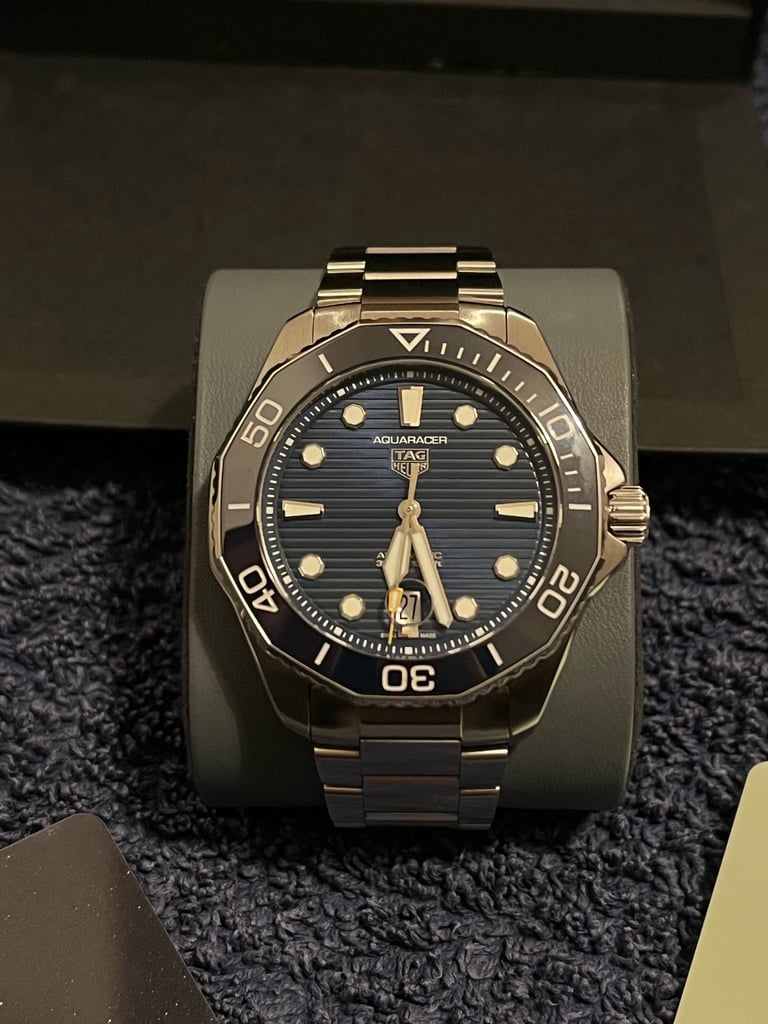 image for Almost Brand New TAG HEUER AQUARACER