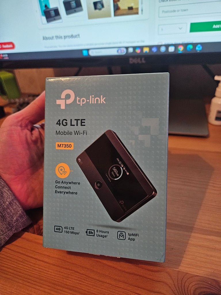 TP Link 4G LTE Mobile Wifi Router M7350