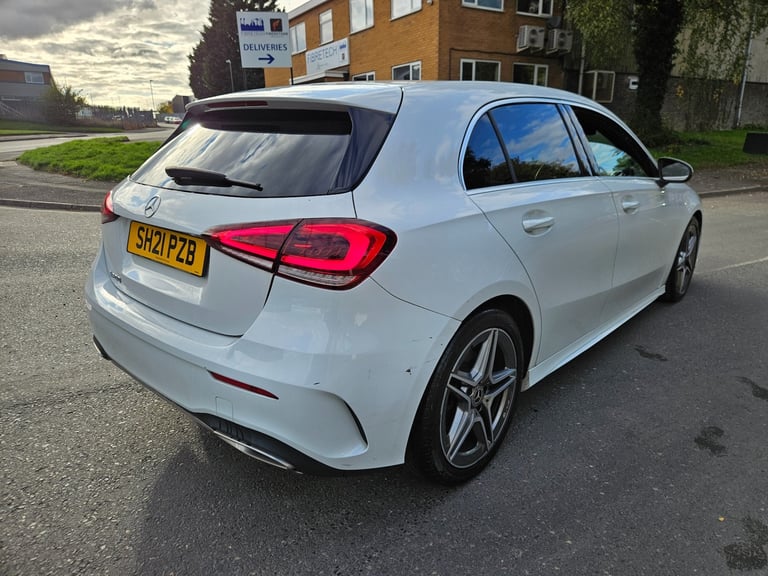 2021 MERCEDES-BENZ A CLASS A200 AMG Line 5dr Auto Light Damaged Salvage CAT N