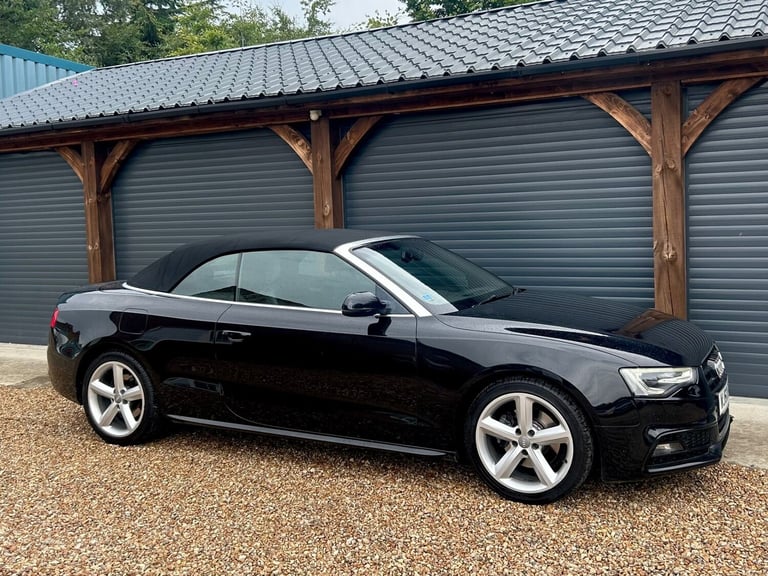 2012 Audi A5 2.0 TDI 177 S Line 2dr CONVERTIBLE Diesel Manual