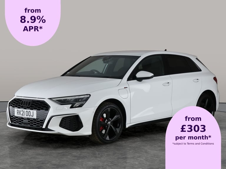 2021 Audi A3 40 TFSI e S Line 5dr S Tronic HATCHBACK PETROL/ELECTRIC Automatic