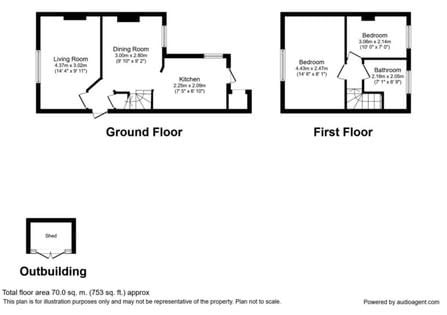 Stunning 2 Bed, 2 Reception End-of-Terrace house in Dartford 