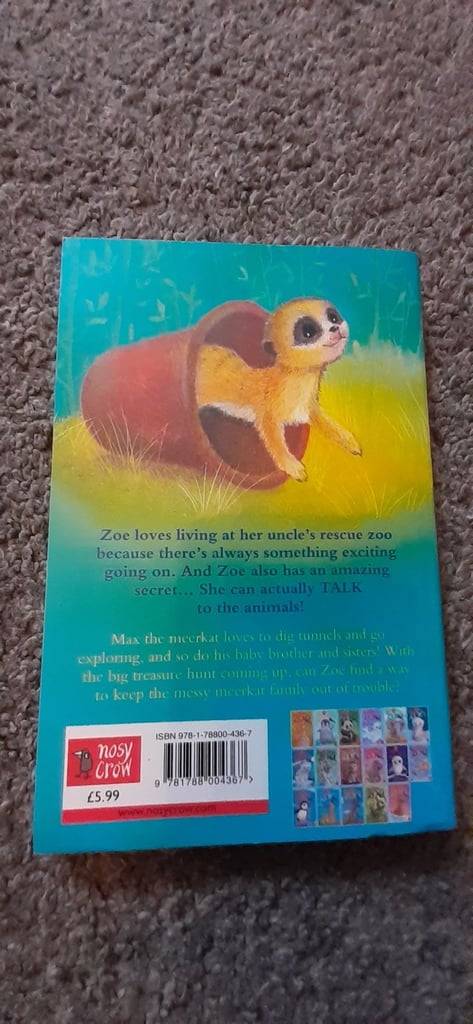 Selection of Zoes Rescue Zoo books