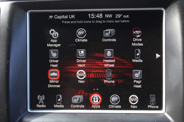 2017 Jeep Grand Cherokee 6.4 Grand Cherokee Hemi SRT8 Auto 4WD 5dr SUV Petrol Automatic