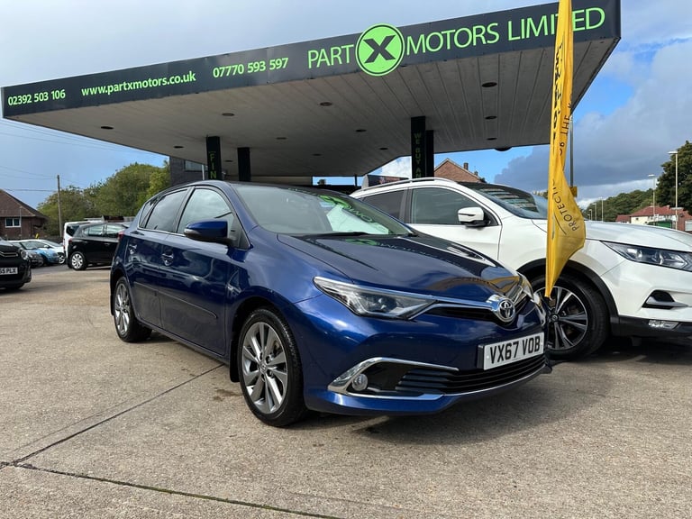 2017 Toyota Auris 1.2 VVT-i Excel Euro 6 (s/s) 5dr (Safety Sense) HATCHBACK Petrol Manual