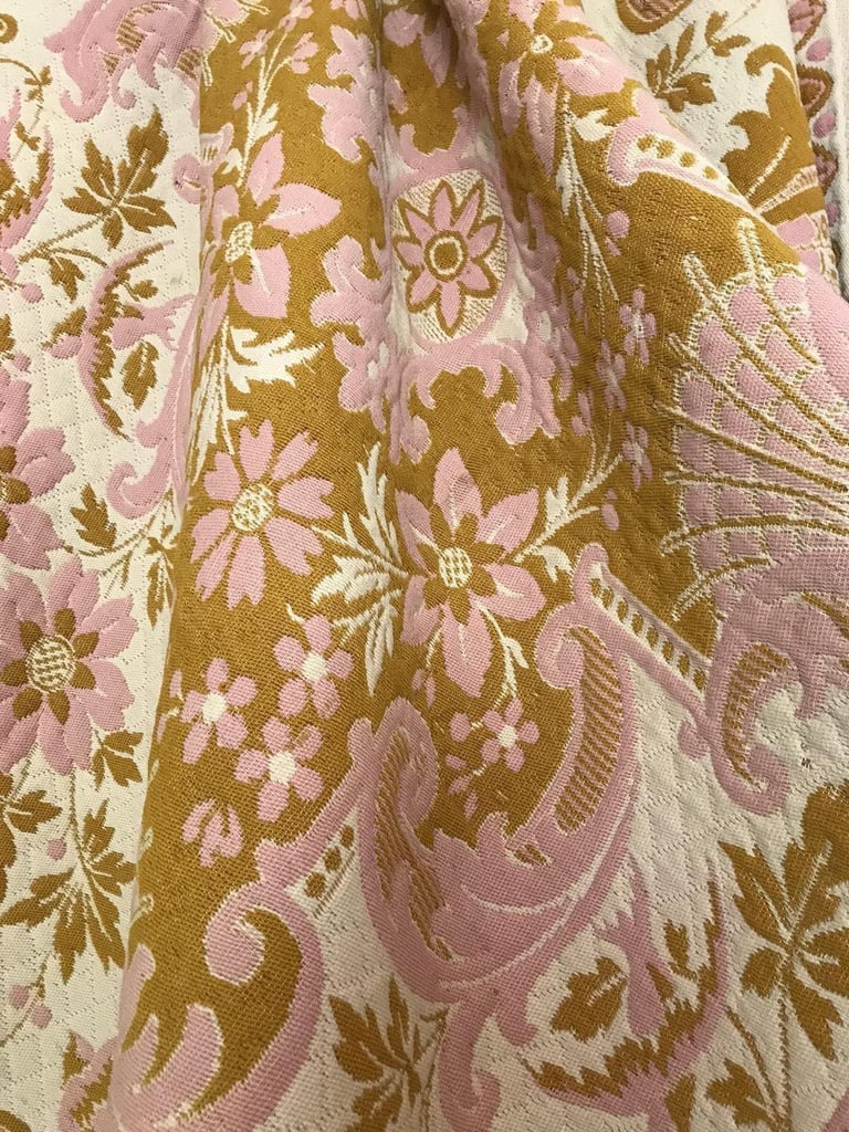 Vintage throw tassels bedspread 60’s