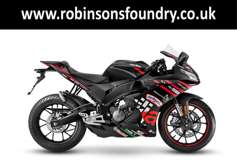 Aprilia RS125 Replica E5+ MY25 New Un-Registered