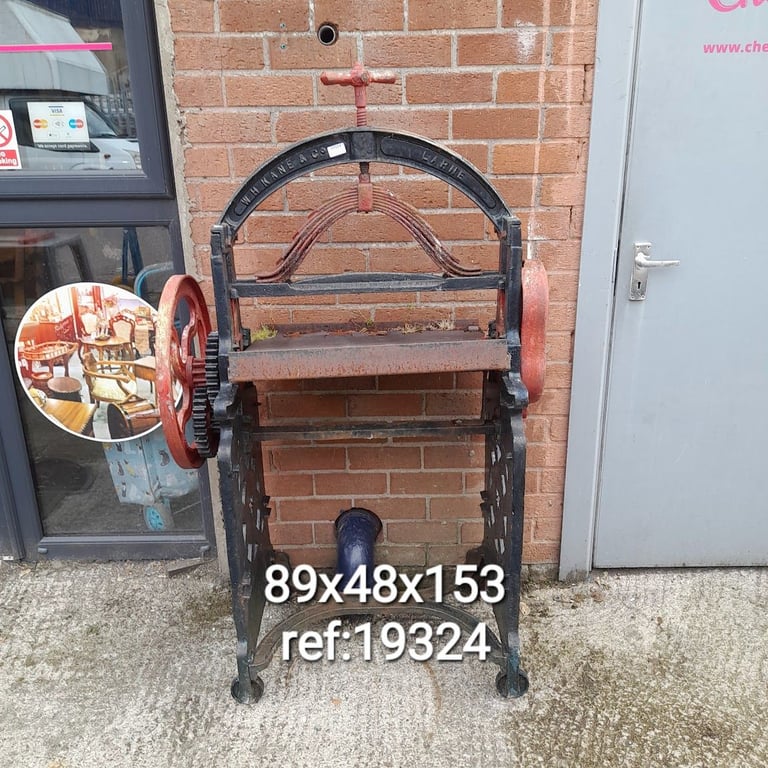 image for Antique cast iron W H Kane of Larne mangle, Ref:19324 £155.00