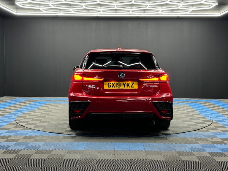 2019 Lexus CT 1.8 200h F Sport E-CVT Euro 6 (s/s) 5dr HATCHBACK Petrol/Electric Hybrid Automatic