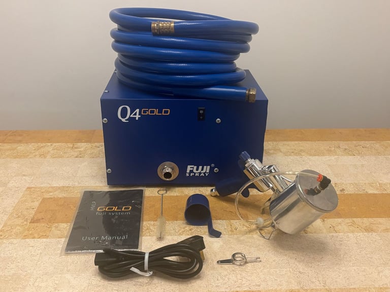 Fuji Spray Q4 Gold HVLP Turbine System – Barely Used – Complete Kit