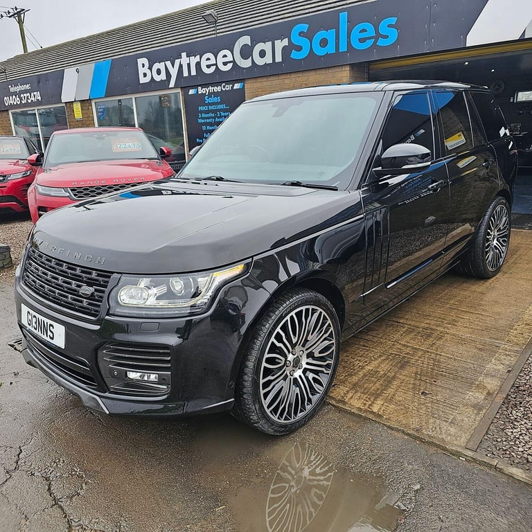 LAND ROVER RANGE ROVER 5.0 V8 Autobiography Black Auto Petrol 2014