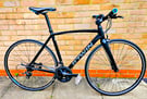 B&#039;twin Alur evo vario carbon fibre road bike SM to MD frame 