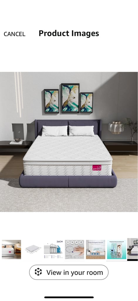 image for Brand new memory form pocket sprung mattress 