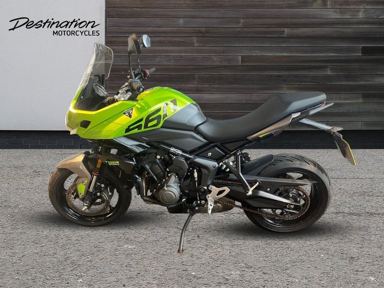 2025 Triumph Tiger Sport 660 PREMIUM COLOUR Petrol green 6 Speed