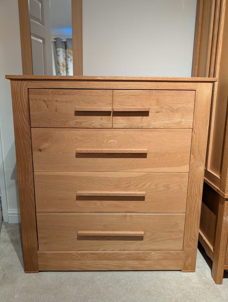 Solid Wood Chest of Drawers 