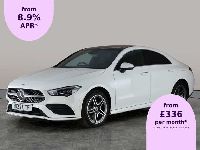 2022 Mercedes-Benz CLA 1.3 CLA250e 15.6kWh AMG Line (Premium Plus) Coupe 4dr Petrol Plug-in Hybri...
