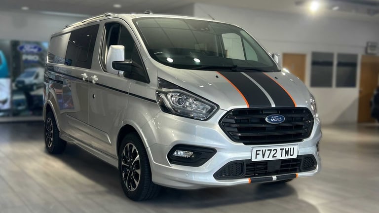 2022 Ford Transit Custom 2.0 EcoBlue 170ps Low Roof D/Cab Sport Van Other Diesel Manual
