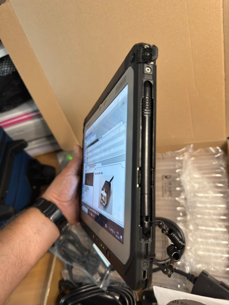 Diagnostic Kit Panasonic Toughbook Rugged Tablet SSD i5 7th Delphi Hgv