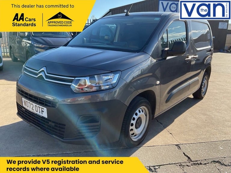 2023 Citroen Berlingo 1.5 BlueHDi 1000 Enterprise Edition M Panel Van 5dr Diesel Manual SWB Euro ...