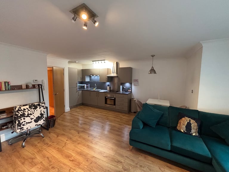 Modern one bed unfurnished flat