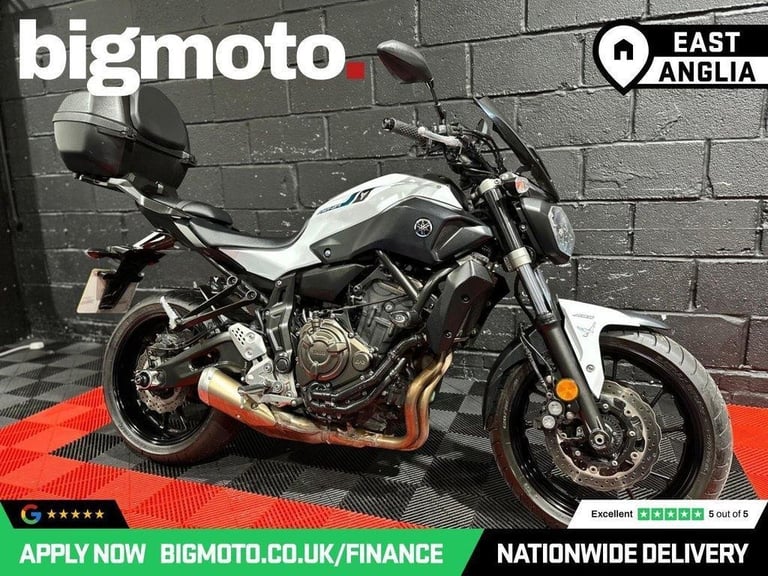 image for 2017 67 YAMAHA MT-07 700 ABS HYPER-NAKED PETROL MANUAL EURO 4 (75 PS)