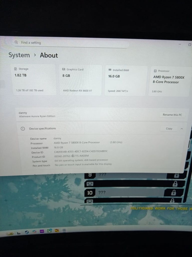 Gaming pc