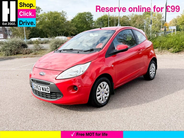 2014 Ford Ka 1.2 Edge 3dr [Start Stop] HATCHBACK PETROL Manual