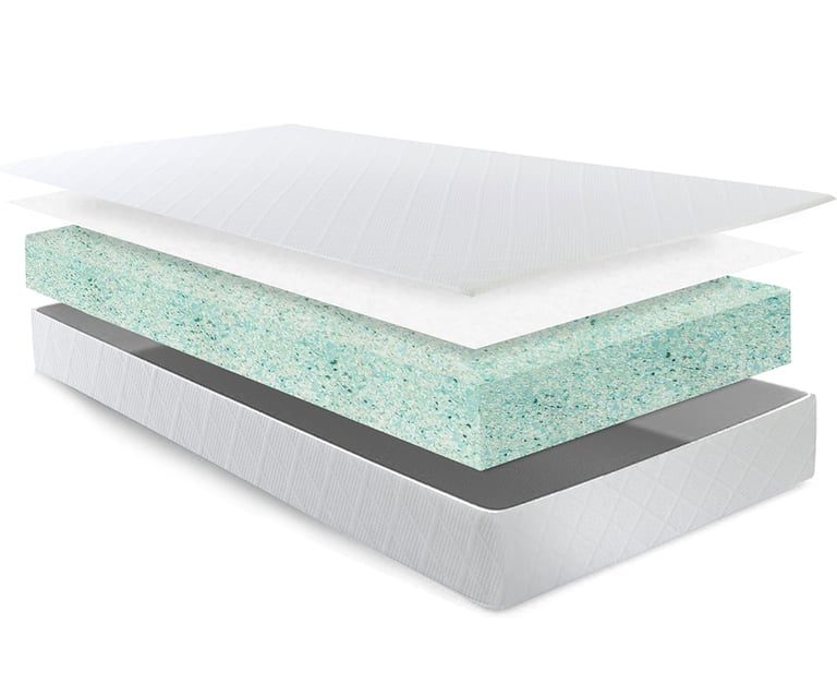 Small Double Wooden Bed Frame + Mattress! 