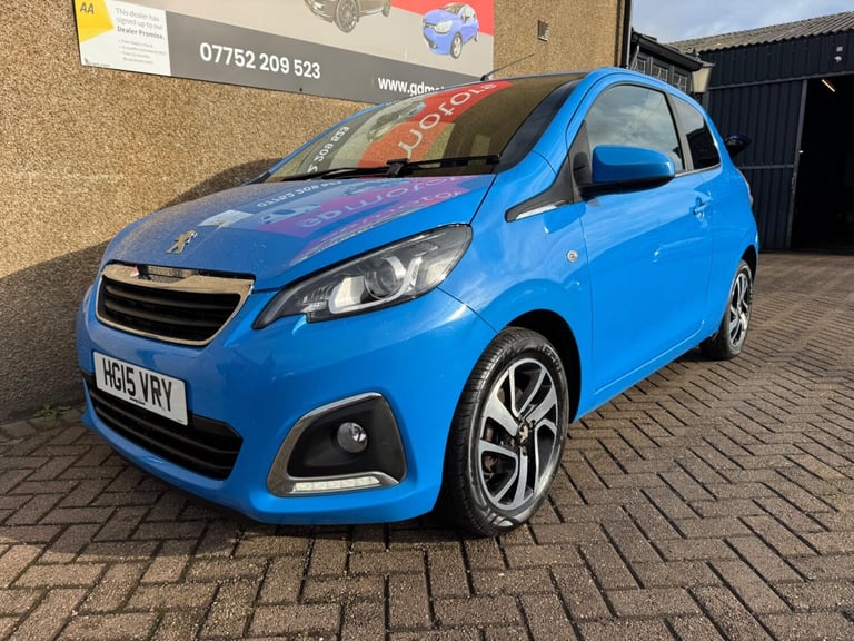 2015 Peugeot 108 1.2 PureTech Allure Euro 6 3dr HATCHBACK Petrol Manual
