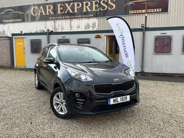 2016 Kia Sportage 1.6 GDi 2 Euro 6 (s/s) 5dr ESTATE Petrol Manual