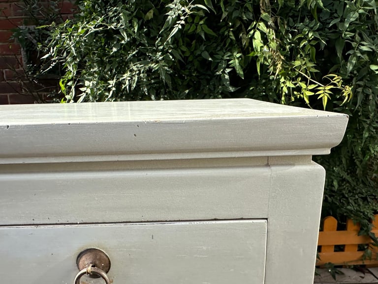 Lombok MANDARA Solid Wood 3 Draw Console / Hallway Table – Good Condition, RRP £515