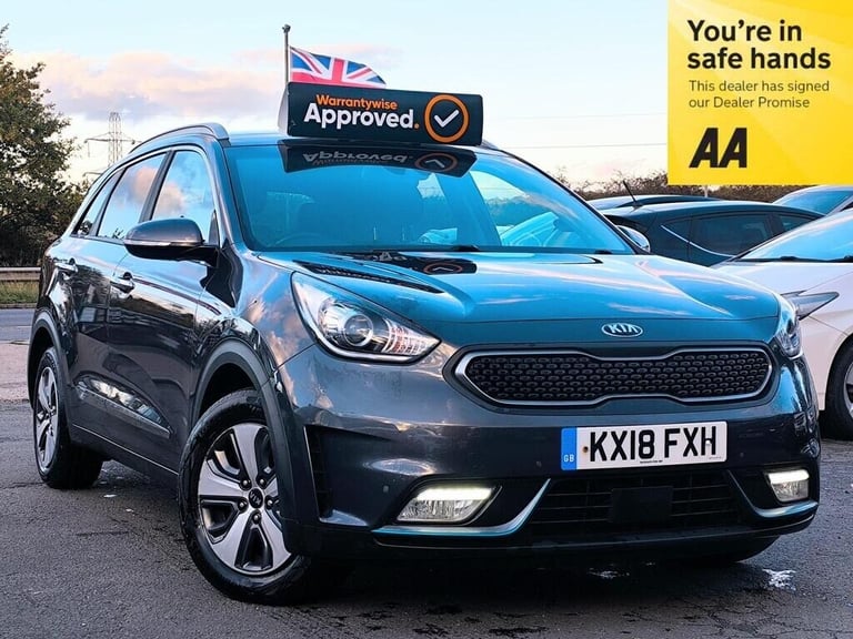 image for 2018 Kia Niro 1.6 Plugin Hybrid PCO Eligible GDi 8.9kWh 5 Seats SUV 5dr ULEZ Free SUV Petrol Para...